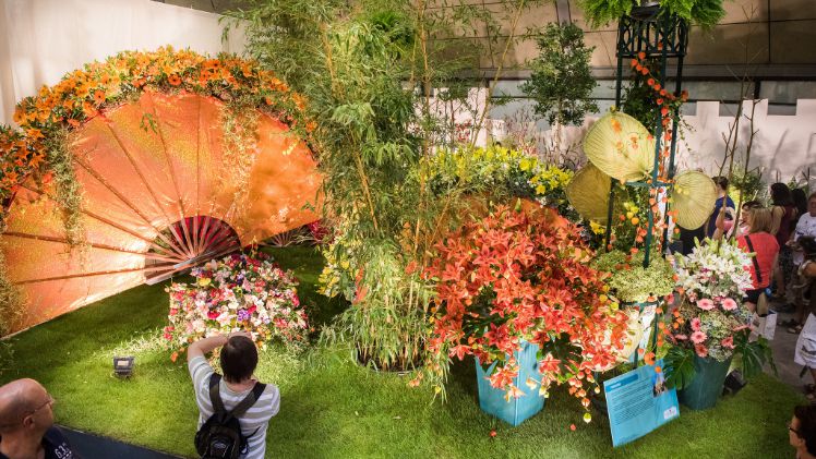 圖爾恩國際園藝博覽會,圖爾恩國際園藝博覽會現場，花園展現場